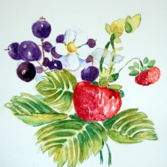 Fruits rouge de l'été 21-28.4 cm