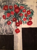 Bouquet de fleurs 35x27