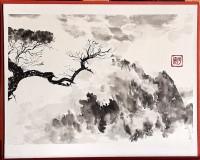 La brume en montagne 24x30