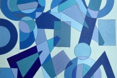 Géométrie 40X40cm